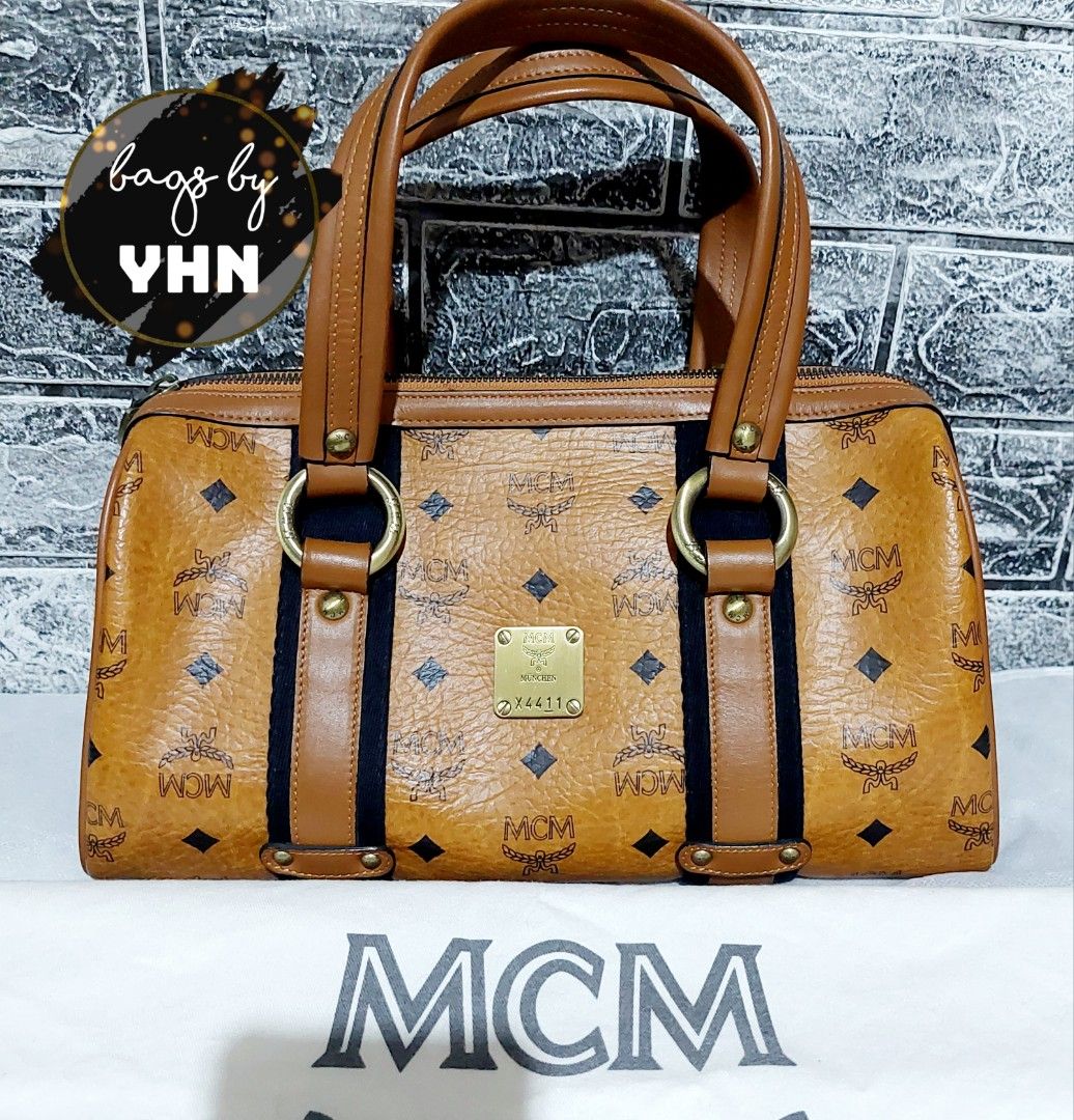 MCM Medium Size Bucket Bag, Luxury, Bags & Wallets on Carousell