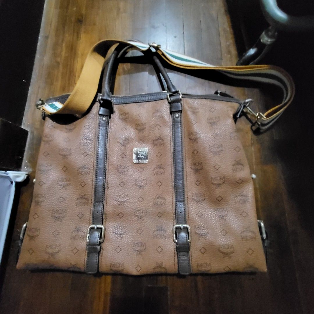 Mcm top tote cheap