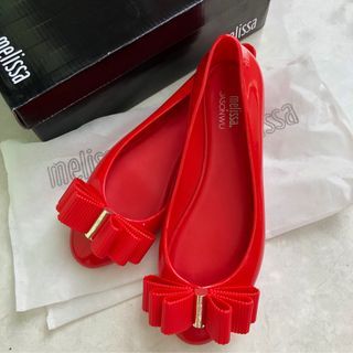 Melissa Shoes Jason WU Red Size 37 (Jual Rugi Size Terakhir)