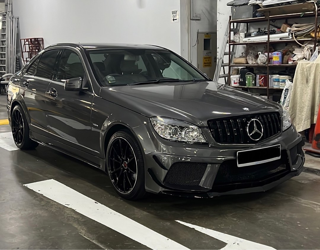 Mercedes W204 C63 AMG Black Series Bodykit C180 C200 C250 C Class, Car