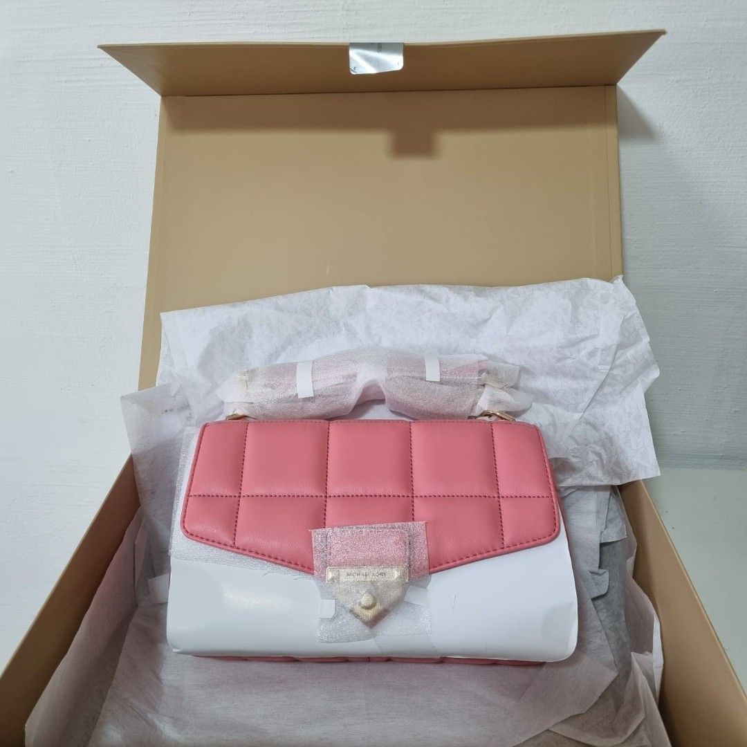 Soho crossbody clearance with tea rose