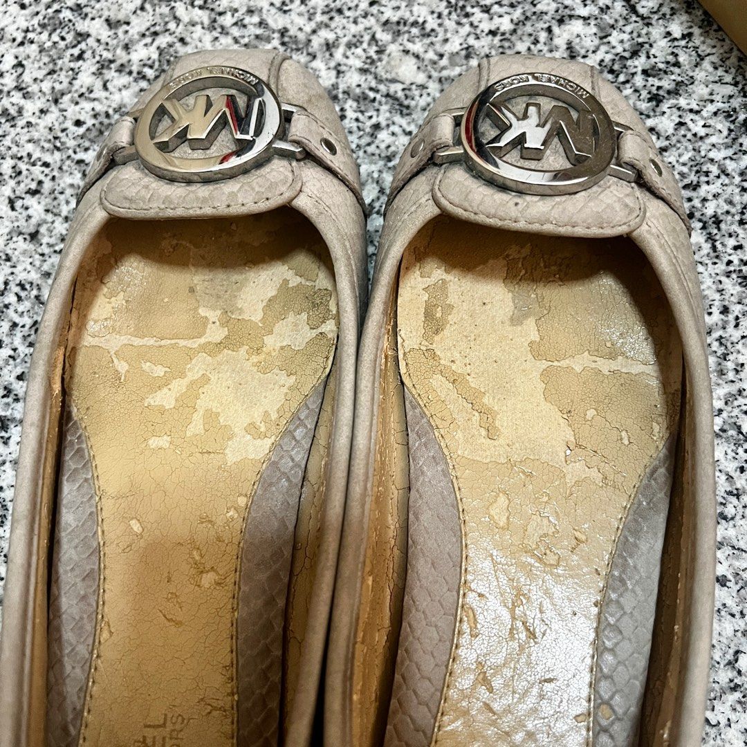 Fulton metallic embossed leather moccasin hotsell