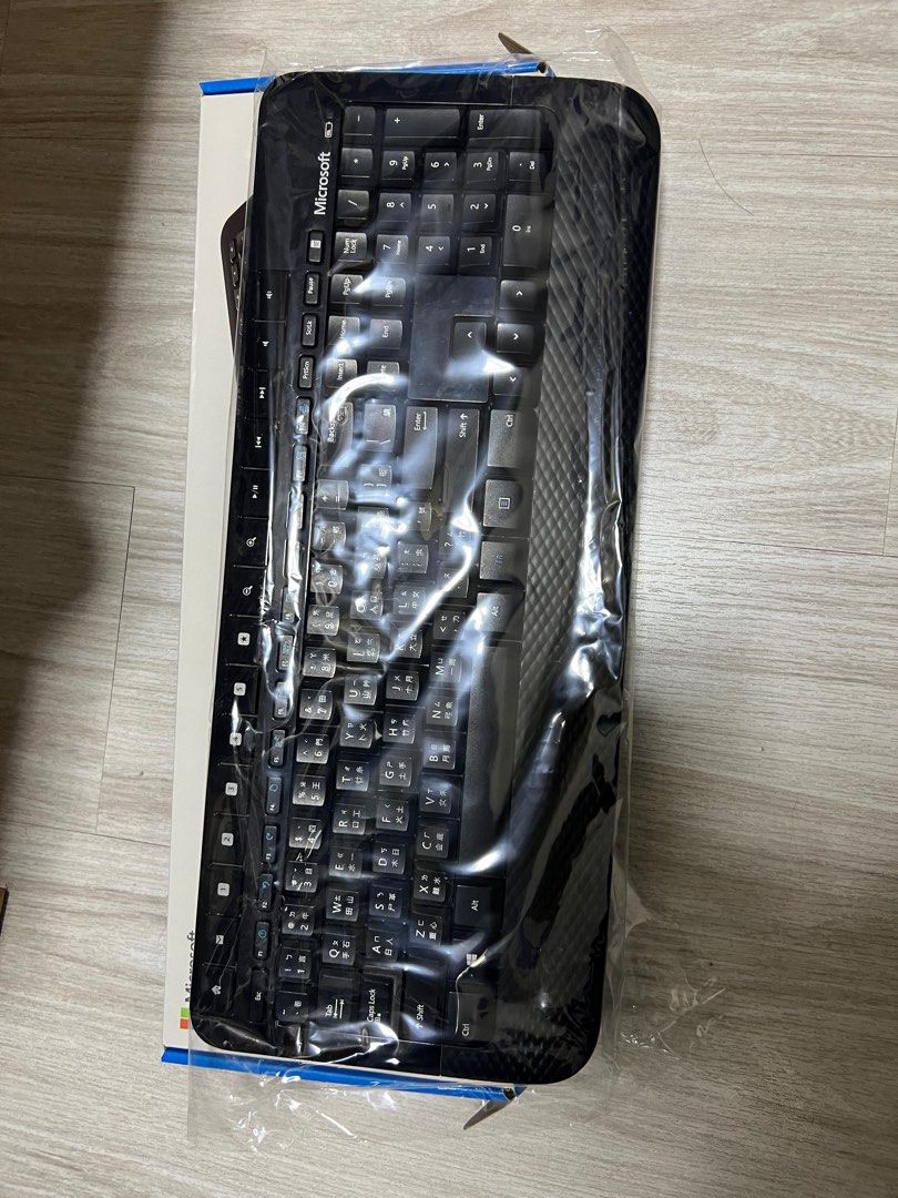 [有盒] Microsoft Keyboard 無線鍵盤 USB wireless 2000, 電腦＆科技, 電腦周邊及配件, 電腦鍵盤及相關