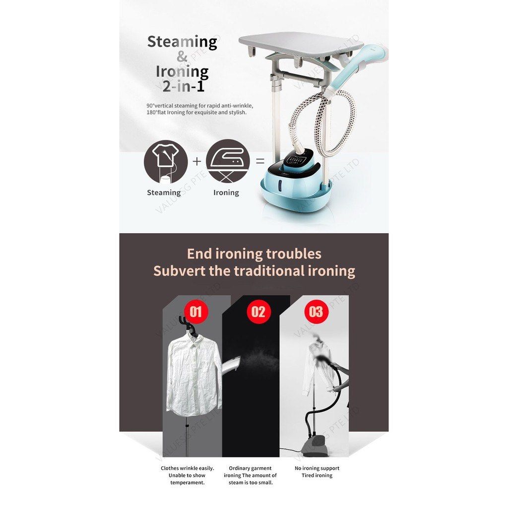 Midea Garment Steamer, TV & Home Appliances, Irons & Steamers on Carousell