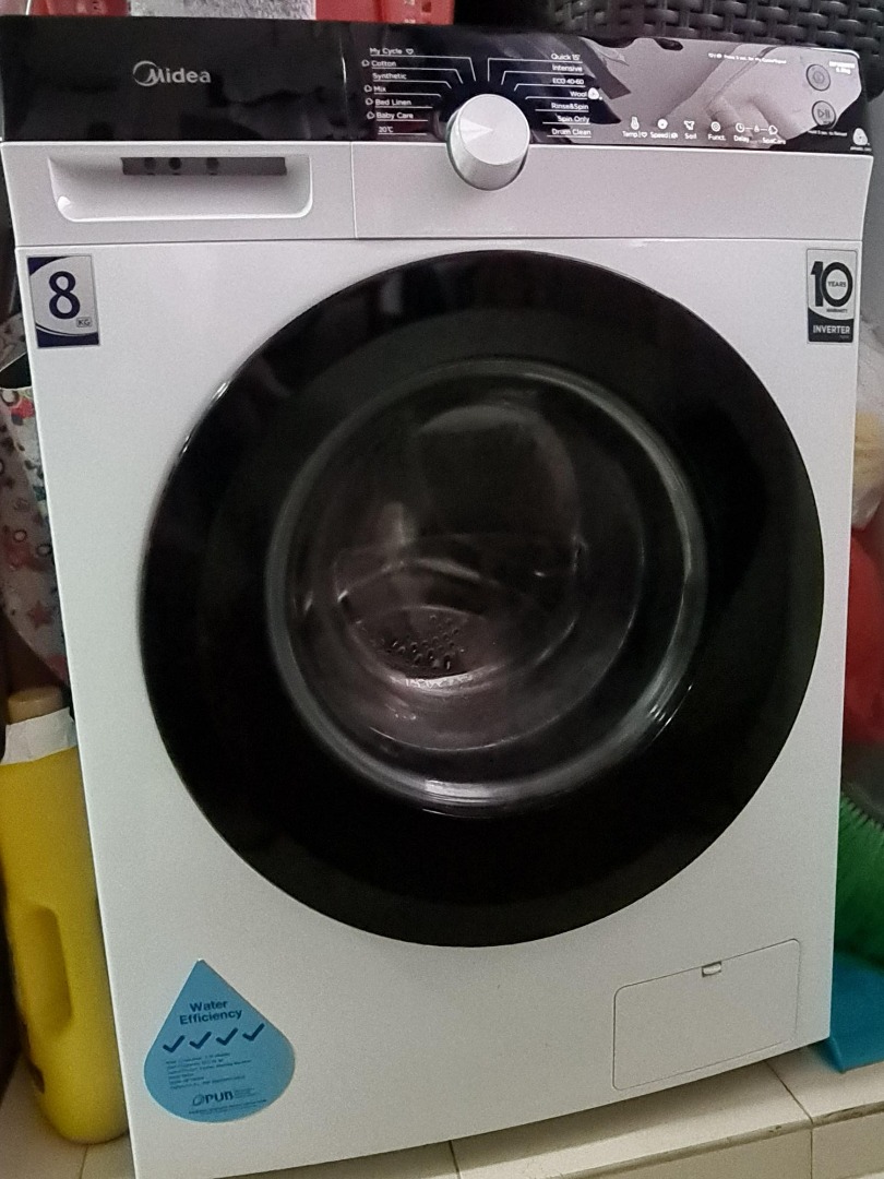 Midea Washing Machine, 8kg