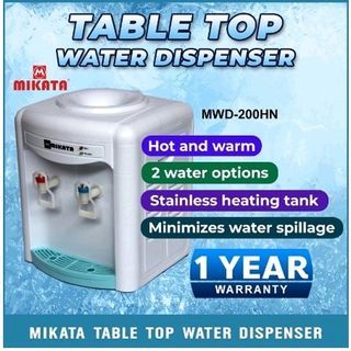 MIKATA MWD 200 HN HOT/NORMAL TABLETOP WATER DISPENSER