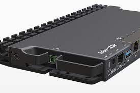 MikroTik RB5009UG+S+in (Category: Networking) located in Quezon City. Submitted by ann_xbs (Listing ID 1218442057, Image 2). Description: about this item The ultimate heavy-duty home lab router. You can mount FOUR of these routers in a single 1U rackmount space! 7x Gigabit Ethernet ports, 1x 2.5 Gigabit Ethernet port, 10G SFP+ Durable 1 GB DDR4 RAM 1, 1 GB NAND RouterOS CPU: ARM 64bit 88F7040 1.4 GHz Multiple powering options: PoE-in from Etherne