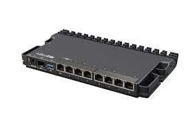 MikroTik RB5009UG+S+in (Category: Networking) located in Quezon City. Submitted by ann_xbs (Listing ID 1218442057, Image 3). Description: about this item The ultimate heavy-duty home lab router. You can mount FOUR of these routers in a single 1U rackmount space! 7x Gigabit Ethernet ports, 1x 2.5 Gigabit Ethernet port, 10G SFP+ Durable 1 GB DDR4 RAM 1, 1 GB NAND RouterOS CPU: ARM 64bit 88F7040 1.4 GHz Multiple powering options: PoE-in from Etherne