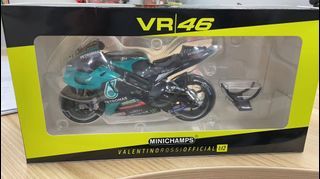 MINICHAMPS 1:12 Moto GP Yamaha YZR-M1 Valencia Rossi Test Qatar 2021 122213146