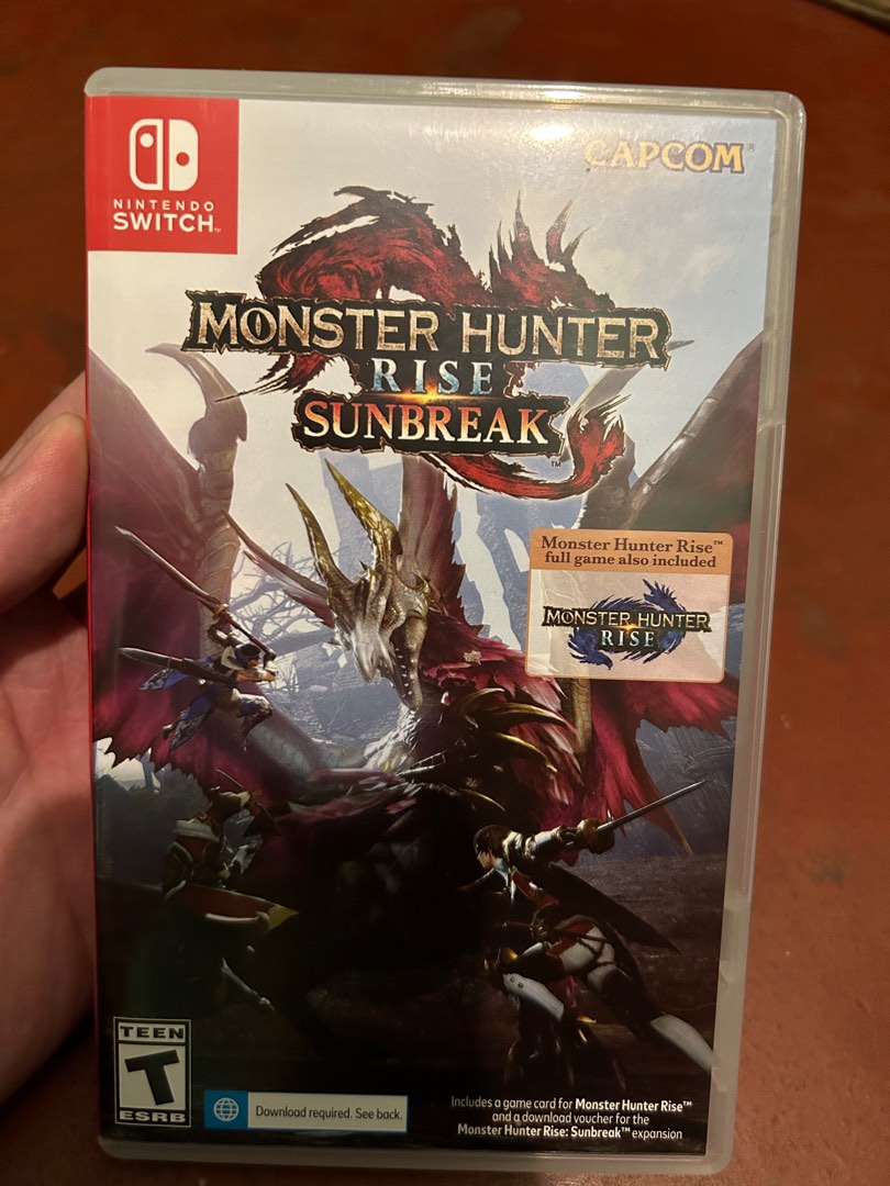 Mh Rise Rise Sun Break Monster Hunter: Rise Sunbreak, Video Gaming, Video Games, Nintendo on ...