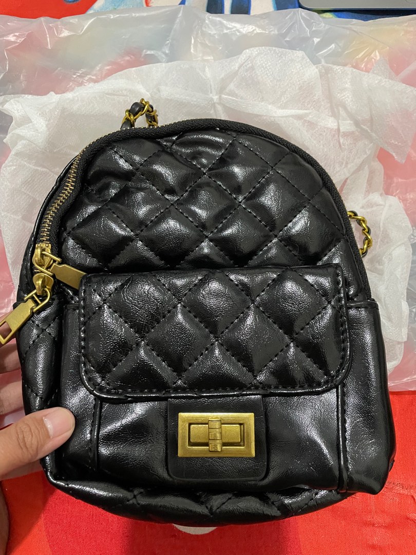 Nicole Chain Backpack on Carousell