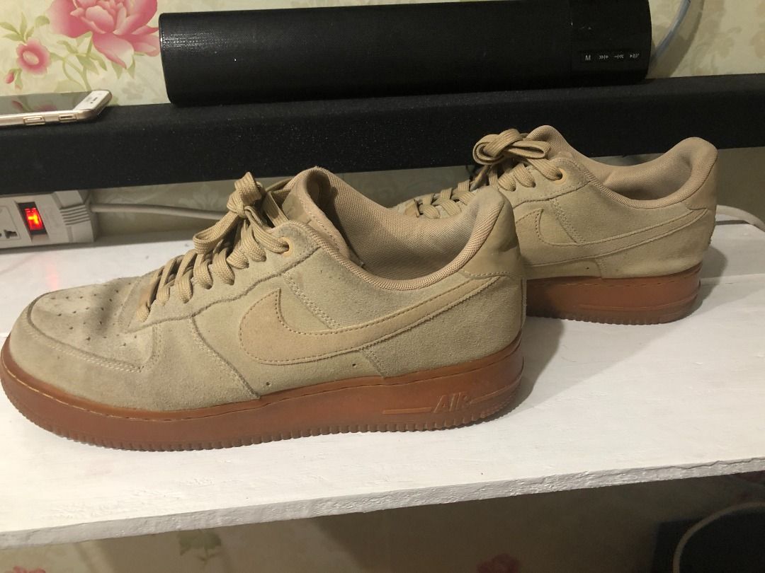 Nike air force 1 07 cheap lv8 suede mushroom