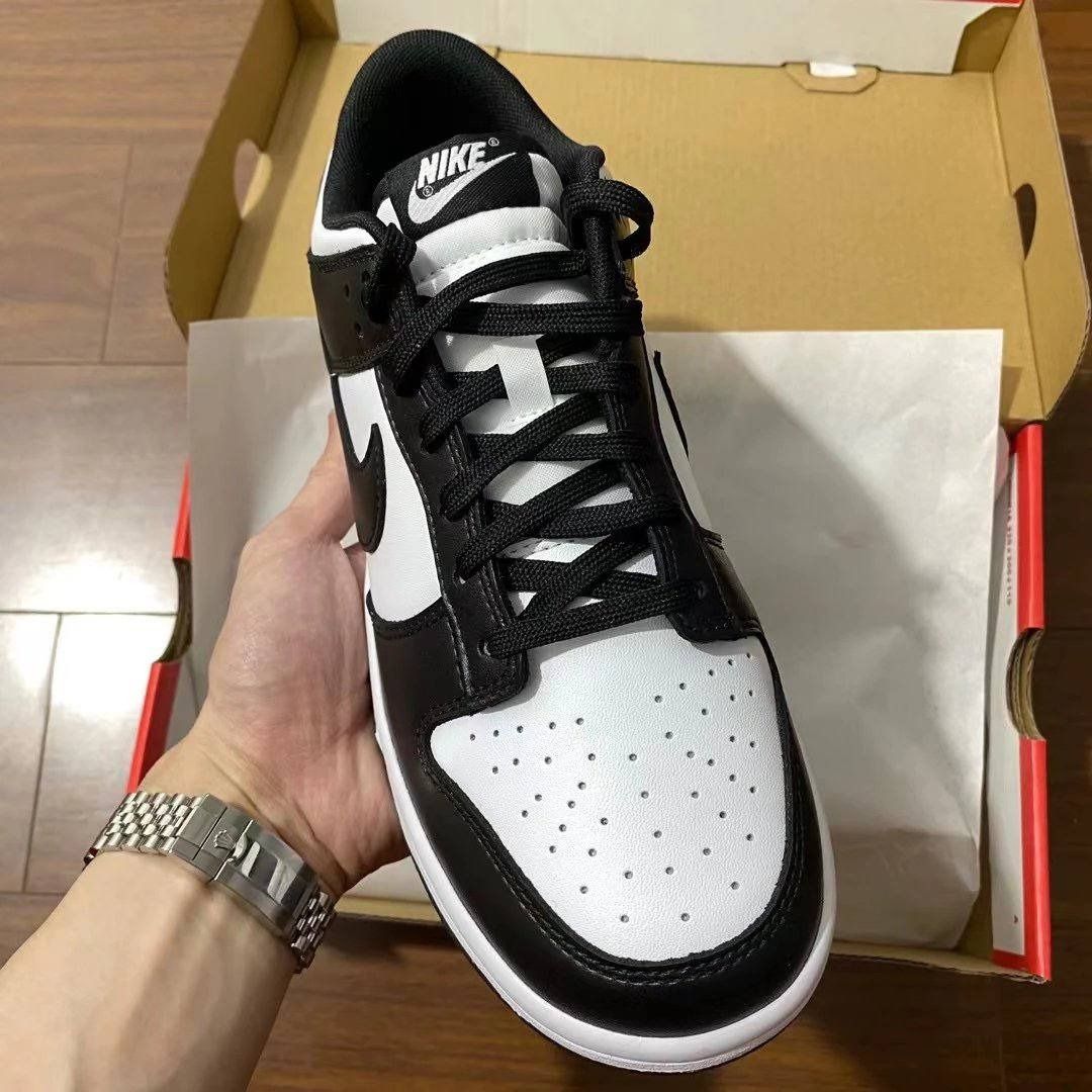 dunk low black white 2021