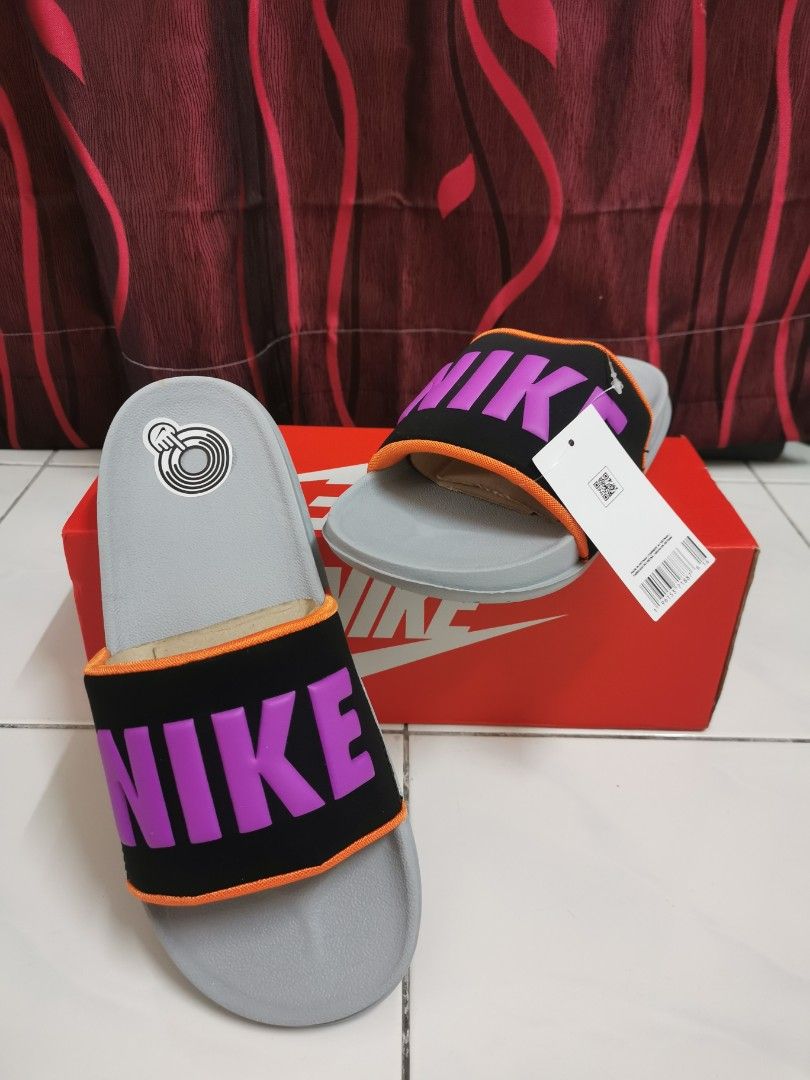 Nike Offcourt Men s Slides Grey Purple