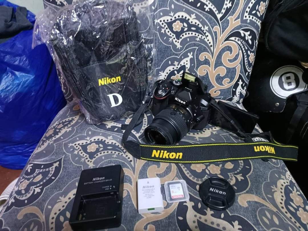 Nikon d5300 Black 18-55mm Lens (Category: Cameras) located in Caloocan City. Submitted by mr.carlo_dslr_laptop (Listing ID 1218420788, Image 3). Description: Nikon d5300 Black Wifi Flipscreen DSLR Camera For Photoshoot With Video For 17,000 Cash For 17,000 Cash For 17,000 Cash With Charger With Battery With Strap nikon With Lens Cap With bag With Sd Card Good condition With Autofocus and FLASH No Vignette sa LCD Cash on Delivery LBC deposit 500 s