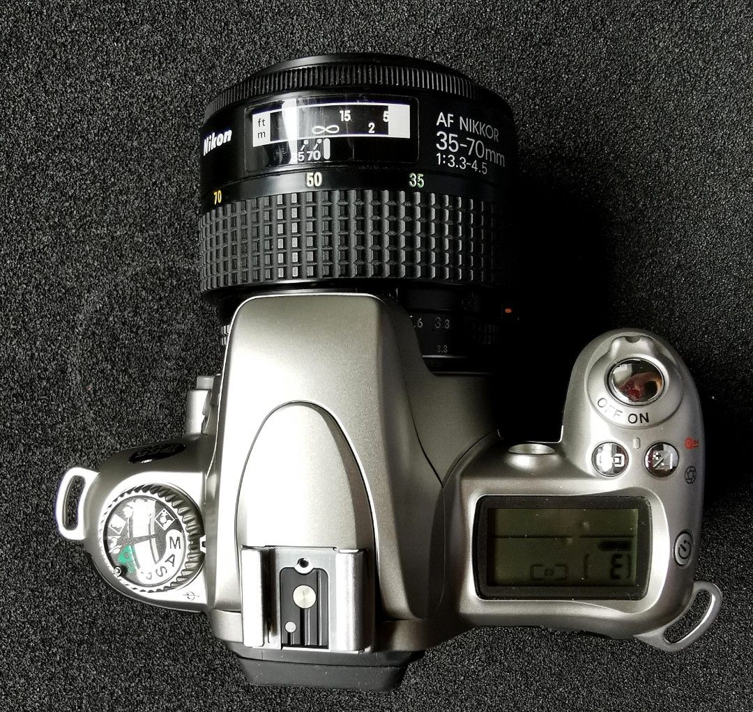 Nikon film SLR set, Photography, Cameras on Carousell