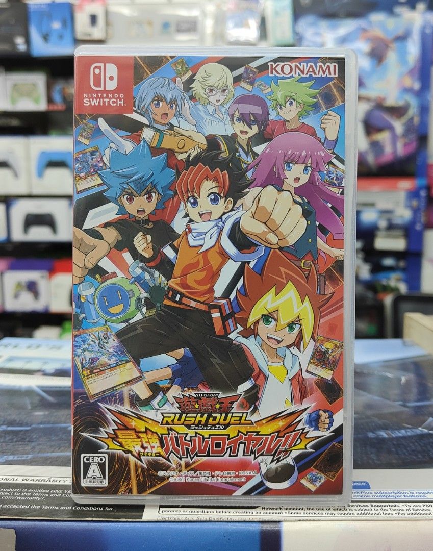Nintendo Switch Yu-Gi-Oh Rush Duel Saikyou Battle Royale Japan Version ...