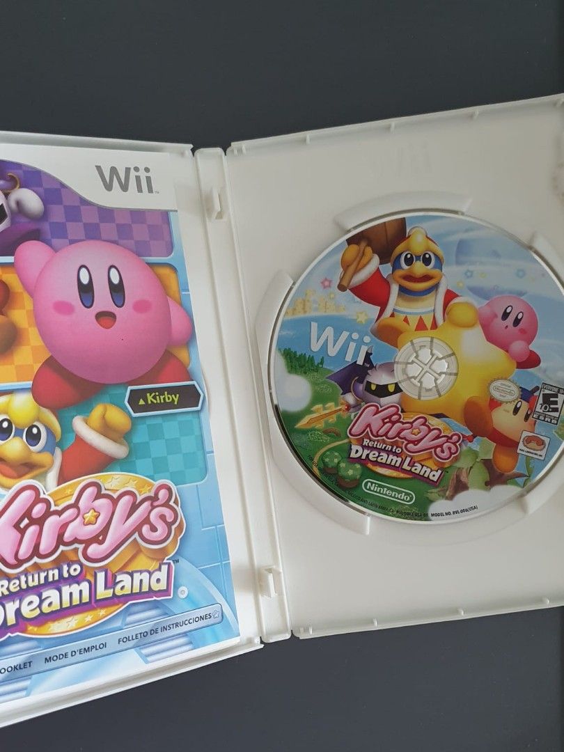 Nintendo Wii game Kirby Return to Dream Land USA, Video Gaming, Video  Games, Nintendo on Carousell