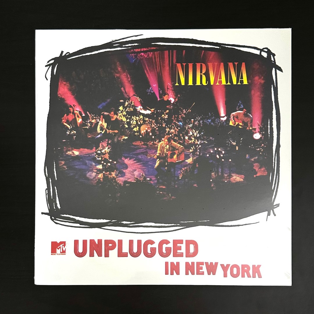 Nirvana MTV unplugged vinyl LP, Hobbies & Toys, Music & Media, Vinyls on Carousell