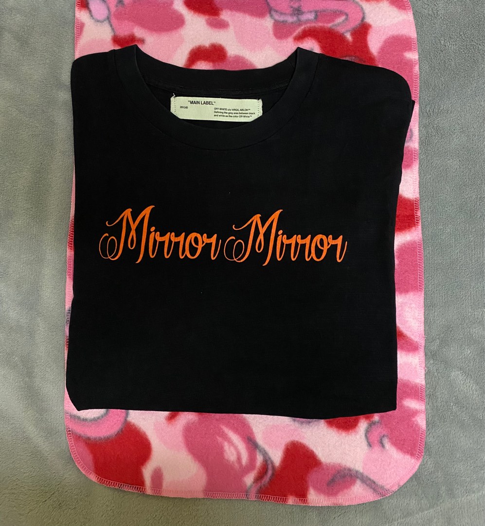 Off white online mirror mirror tee