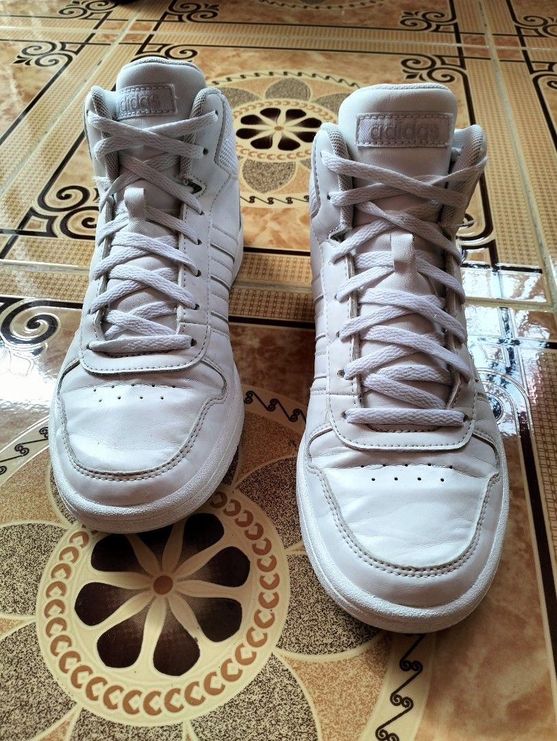 Adidas high deals cut white