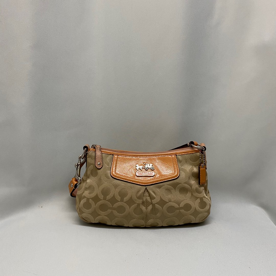 Original Coach Canvas Leather Bag on Carousell