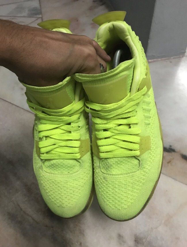 Jordan top flyknit volt