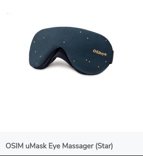 半價OSIM 眼部按摩器umask eye massager(star color) massage 睡眠天王