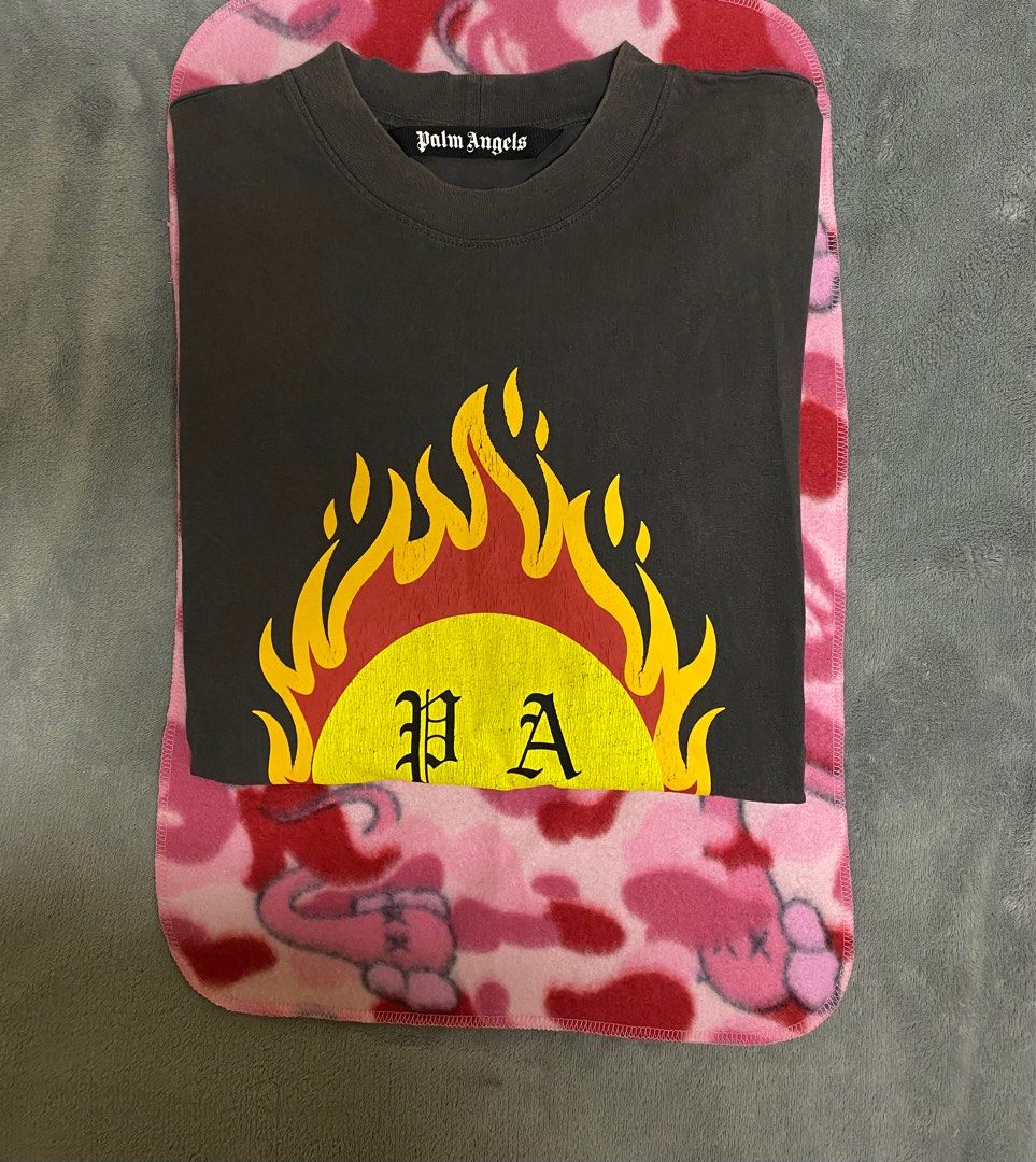 Palm angels shop flame tee