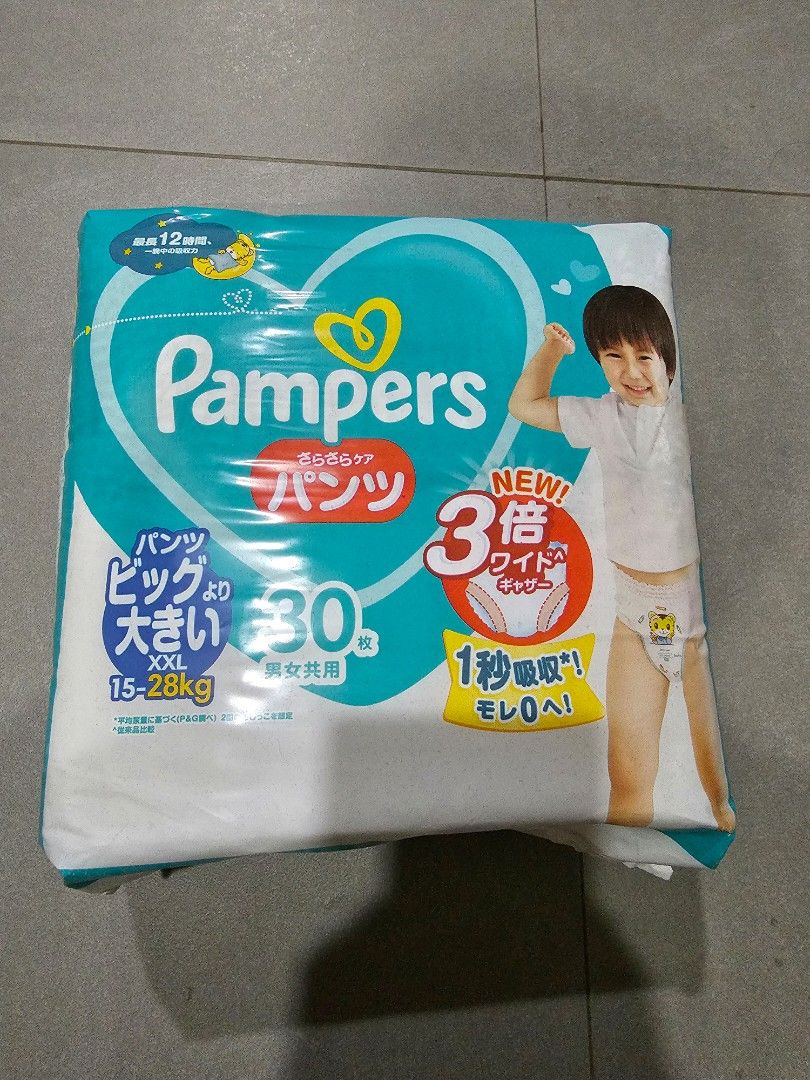 Pampers Diaper Dry Pants XXL Diapers 30s x 4 (1528kg), Babies & Kids