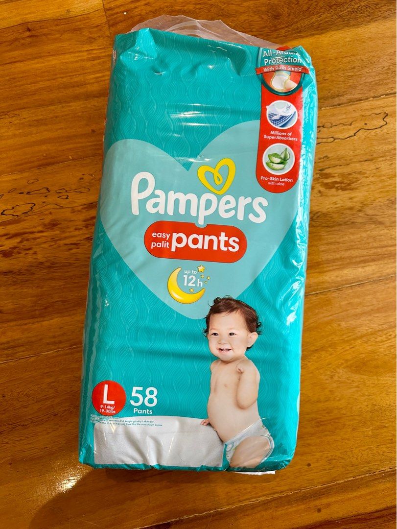 Pampers pants large 58 pcs price 2025