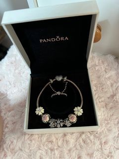 Pandora Bracelet with free Pandora ring