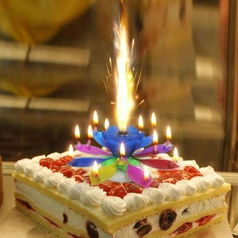 Lotus hot sale birthday candles