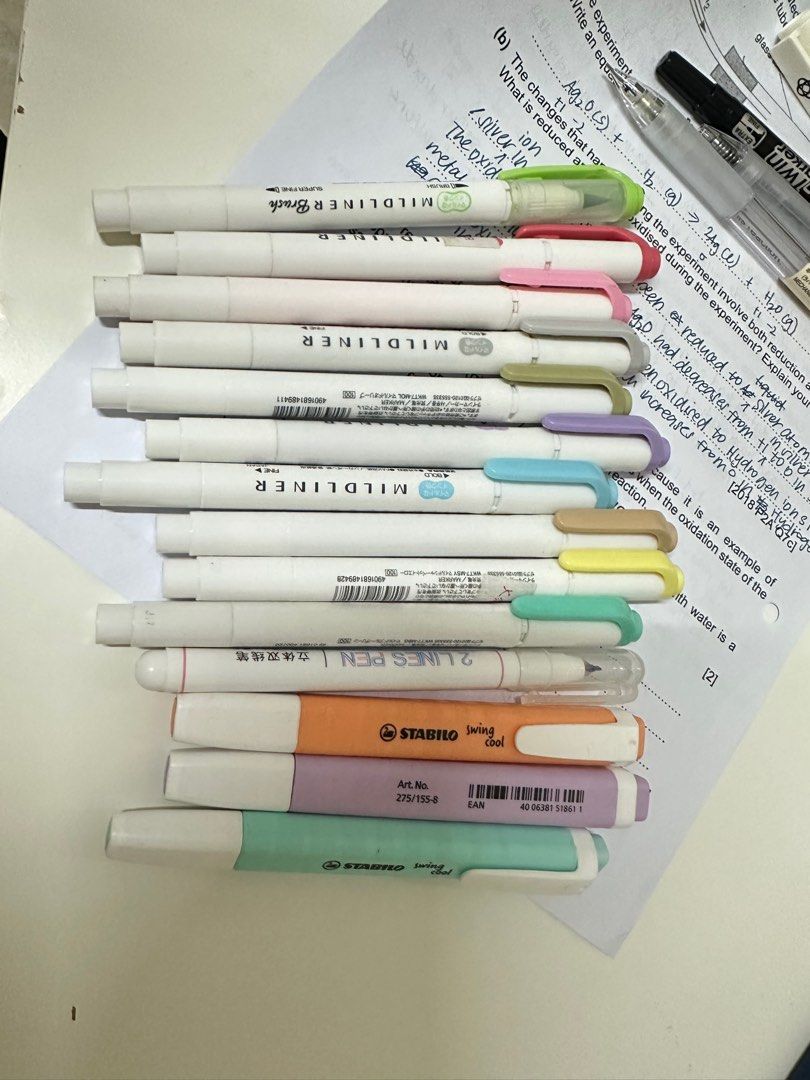 pastel bujo highlighters, Hobbies & Toys, Stationery & Craft