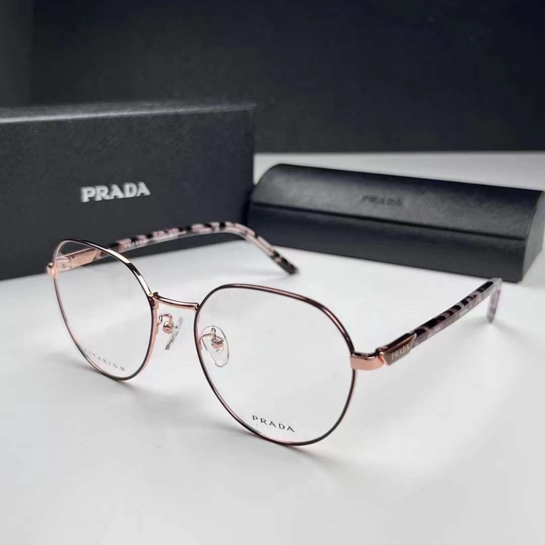 Prada titanium hot sale glasses