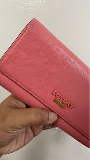 PRELOVED LOVCAT TRIFOLD LONG WALLET