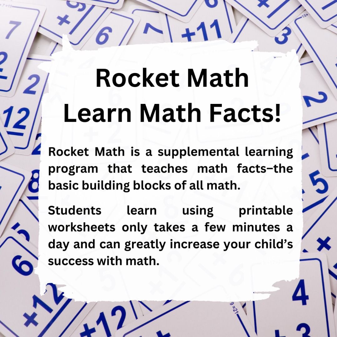 Printable Mathematics Worksheets Rocket Math Addition for Preschool