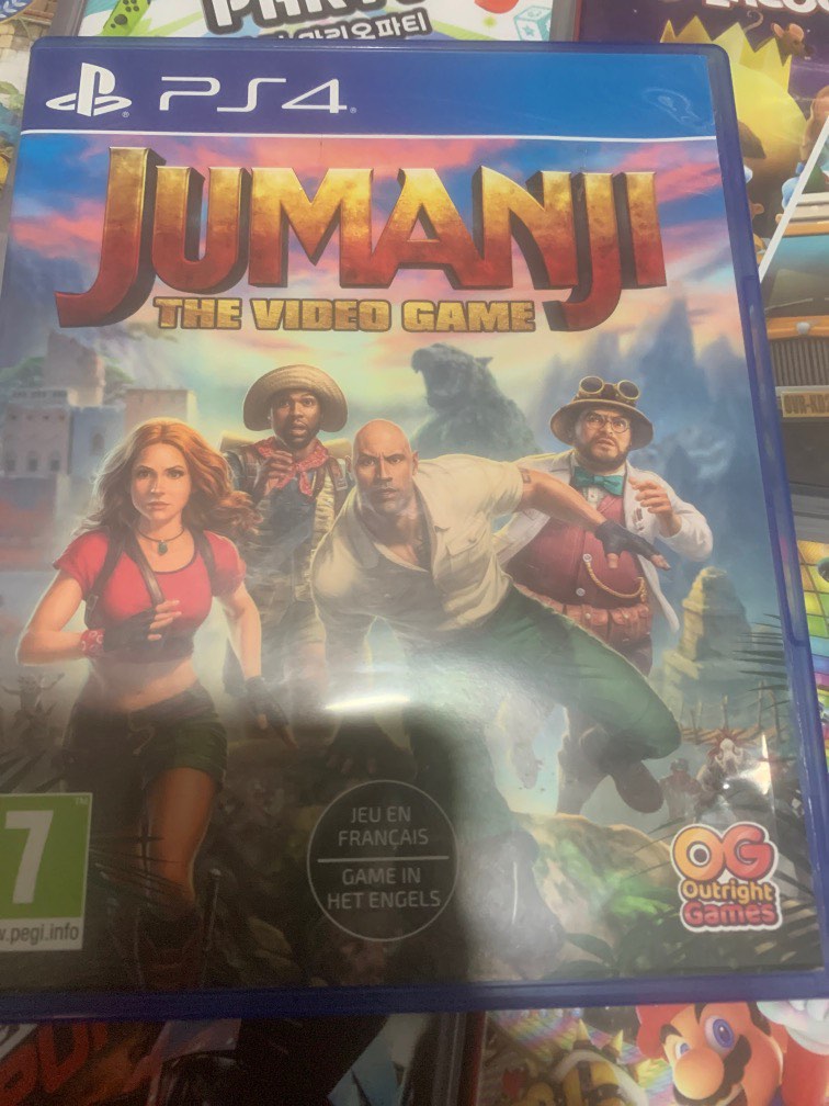 PS4 Game Jumanji Video Gaming Video Games PlayStation on Carousell