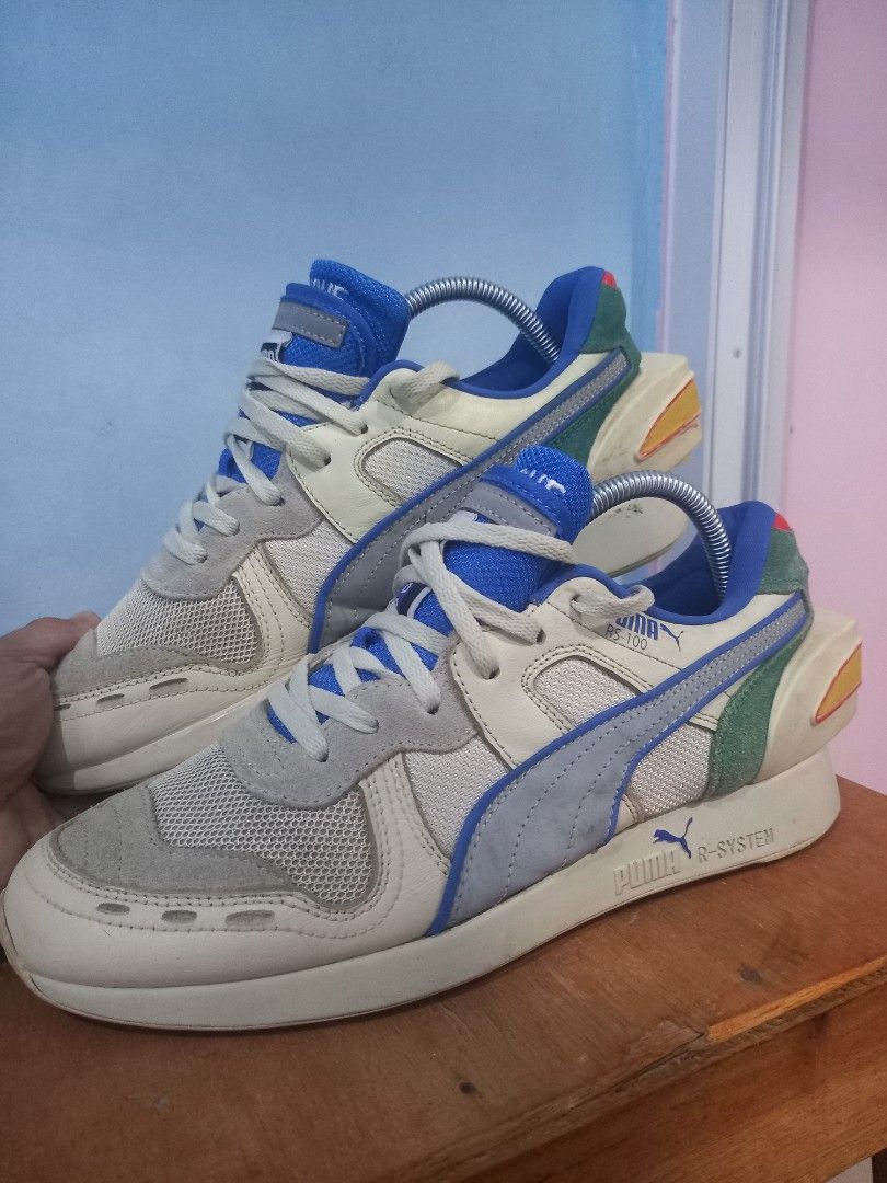 Puma RS 100 ader error Fesyen Pria Sepatu Sneakers di Carousell