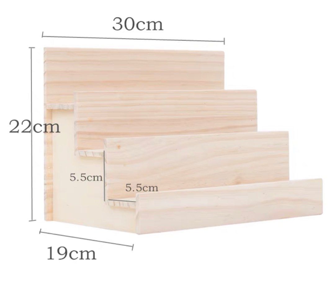 2 Rack Standee Rack | Standee | Display set wood stand, Furniture & Home Living, Home ...