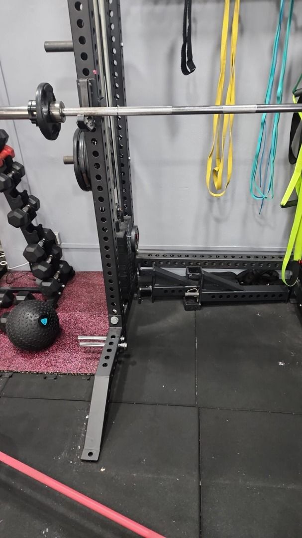 REP Squat Rack with Dual Cable Pull, Sports Equipment, Exercise