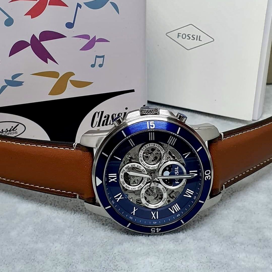 Grant sport automatic luggage leather watch hotsell