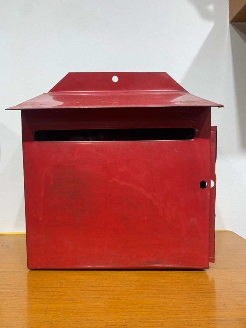 Retro letterbox/letter box/ postbox for deco vintage decor decoration