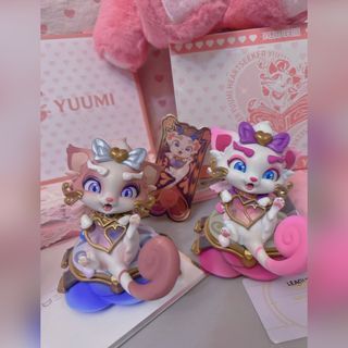 ✨代購✨RIOT 英雄聯盟 LOL 官方正版 尋愛萌貓 悠咪 Q版公仔 頭像 覓心貓貓 悠米手辦 Yummi 情人節系列 一般款非炫彩
