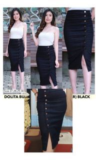 Rok Jeans wanita/ Skirt Jeans