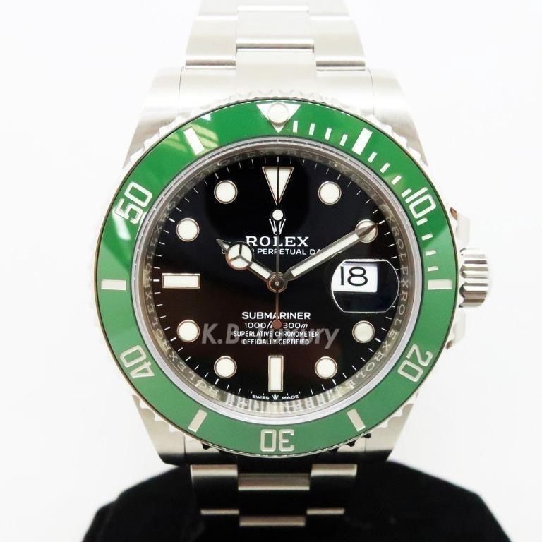 NEW SEPT 2023 PAPERS Rolex Submariner 41mm Date GREEN KERMIT Watch 126610 LV  B+P