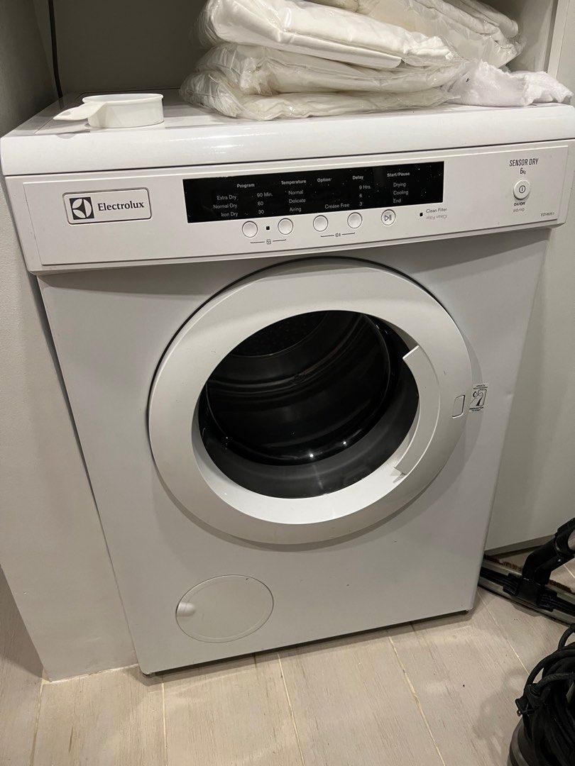 RUSH SALE! Electrolux Sensor Dry 6kg Capacity Clothes Dryer, TV & Home