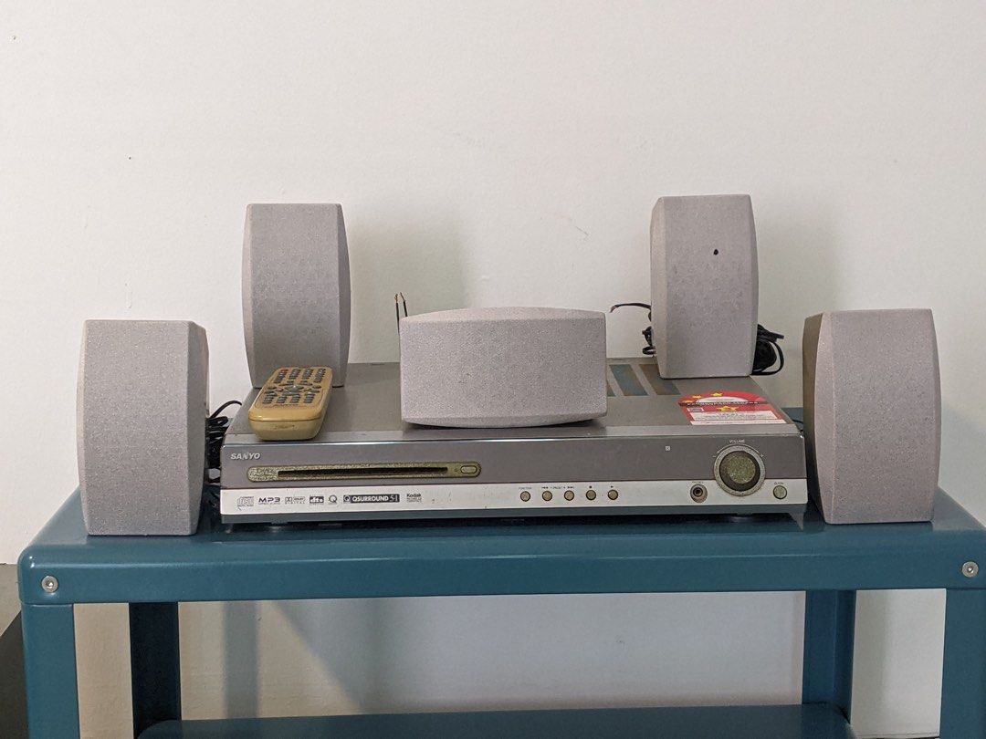 Sanyo Home Theater Speaker System Audio Soundbars Speakers
