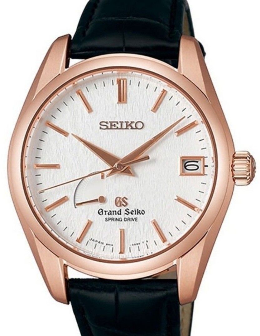 SBGA092 Pink Rose Gold Snowflake Grand Seiko, Luxury, Watches on Carousell