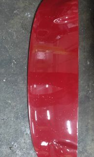 Red Scirocco Stock Spoiler